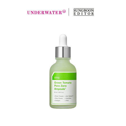 SUNGBOON EDITOR Green Tomato Pore Zero Ampoule+ 40ml