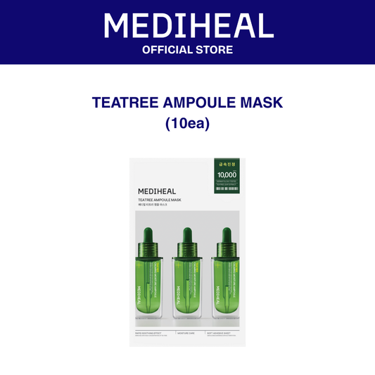 MEDIHEAL Teatree Ampoule Mask 10ea