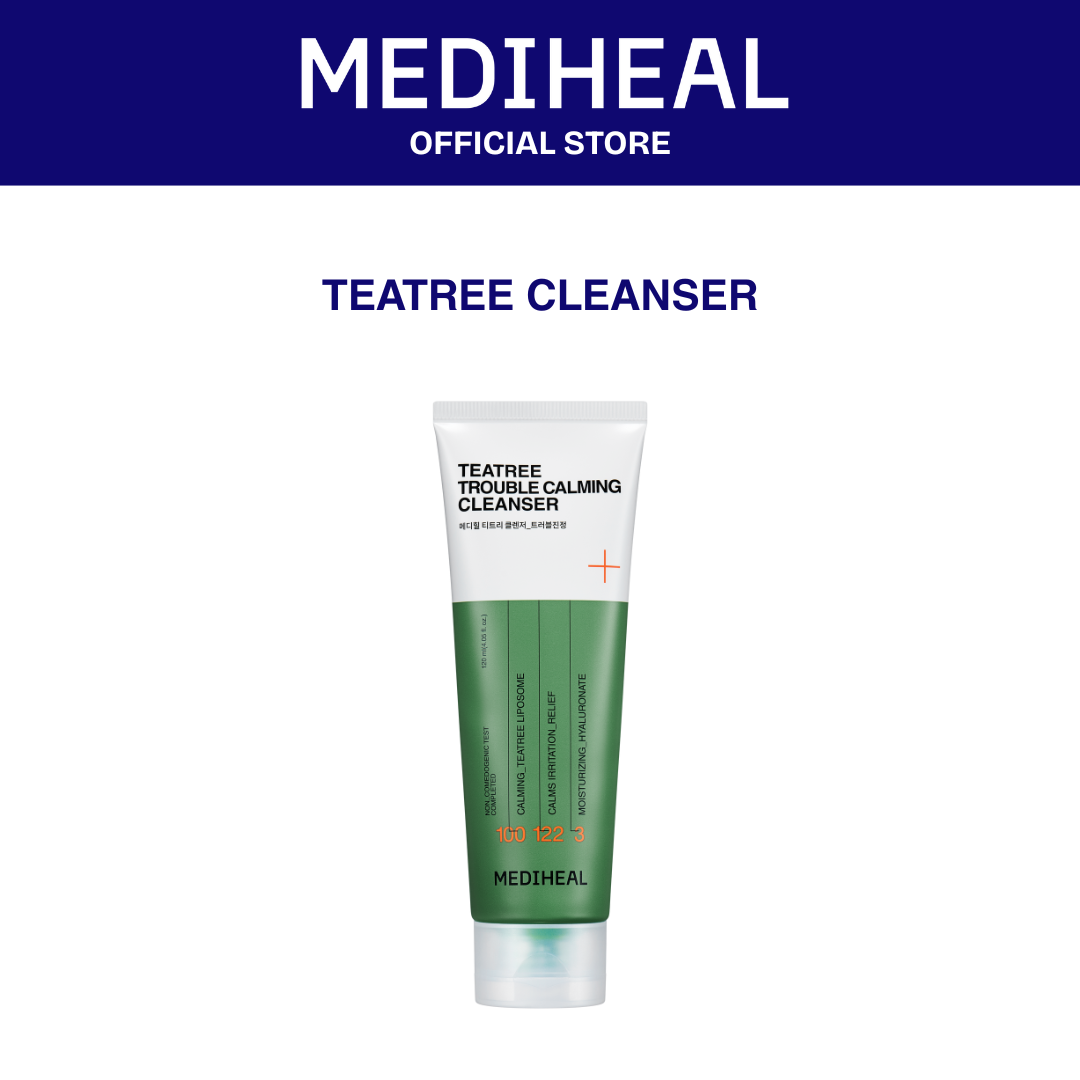 MEDIHEAL TEATREE CLEANSER_TROUBLE CALMING
