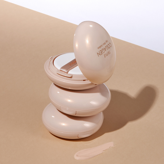 TONY MOLY Triple Collagen Egg Skin Cushion - 2 Color to Choose