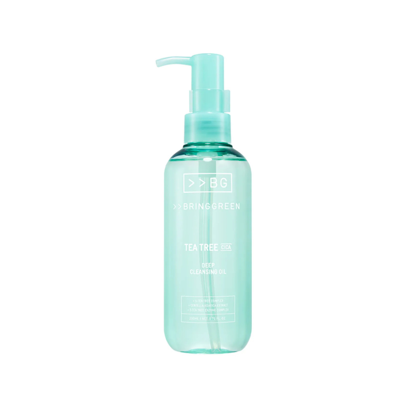 BRINGGREEN Tea Tree Cica Deep Cleansing Oil 200ml