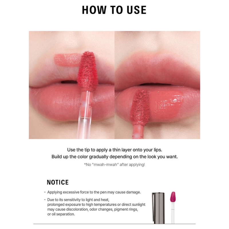 Braye Thin Water Blur Tint - 10 Color to Choose