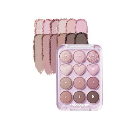 Colorgram Pin Point Eyeshadow Palette - 4 colors to choose