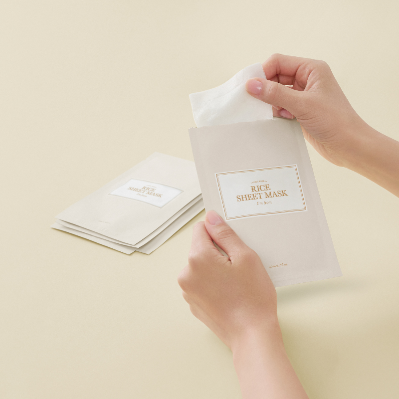 I'm from RICE SHEET MASK 20ml (5ea)