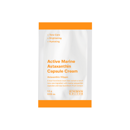 [FREE GIFT] Sungboon Editor Actice Marine Astaxanthin Capsule Cream 1.5g