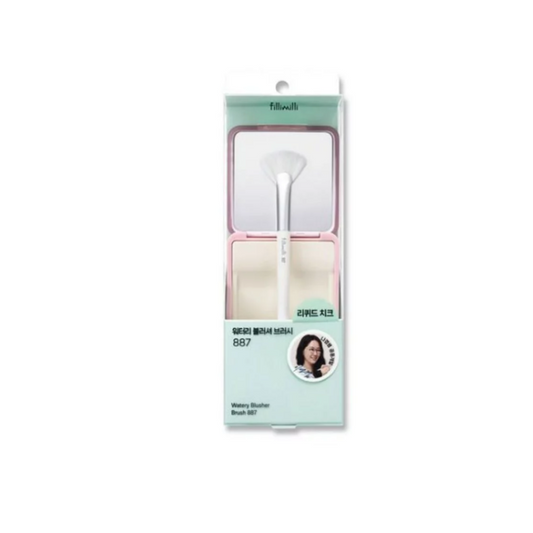 Fillimilli WATERY BLUSHER BRUSH 887 (+PACT TYPE MAKEUP PALETTE)