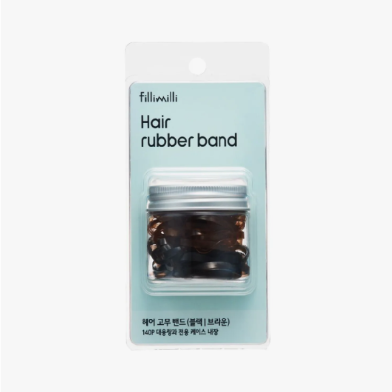 Fillimilli HAIR RUBBER BAND (BLACK/BROWN) 140P