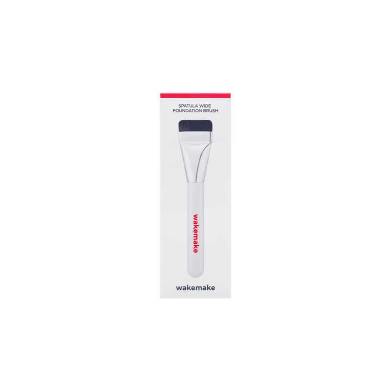 WAKEMAKE SPATULA WIDE FOUNDATION BRUSH AD
