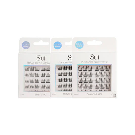 SUI Stick On Lashes - 6 Types to Choose