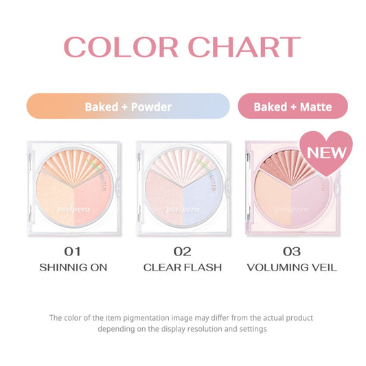 PERIPERA V Highlighter (AD) - 3 Color to Choose