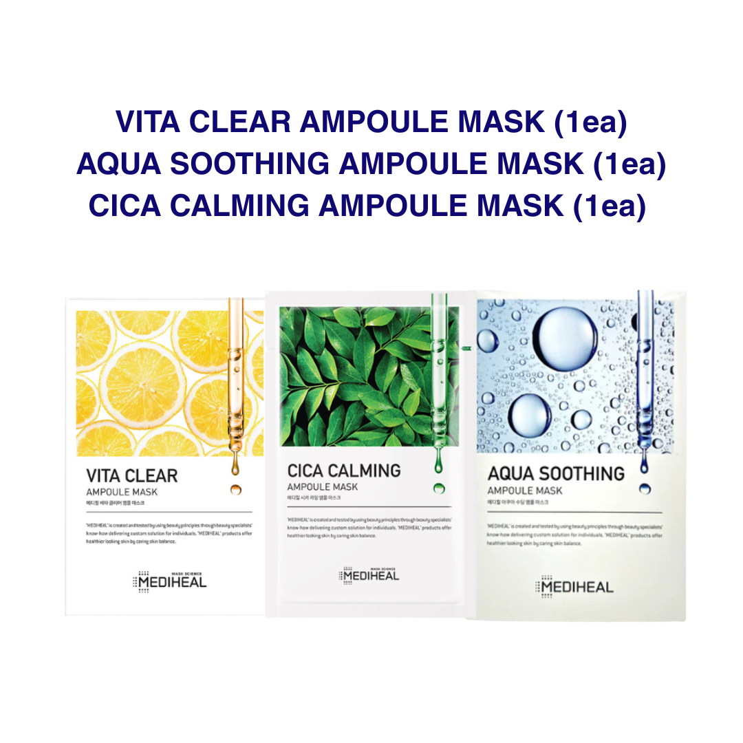 [Fish Exclusive GWP] 3 ampoule mask