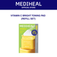 MEDIHEAL Vitamin C Bright Toning Pad Refill Duo Set