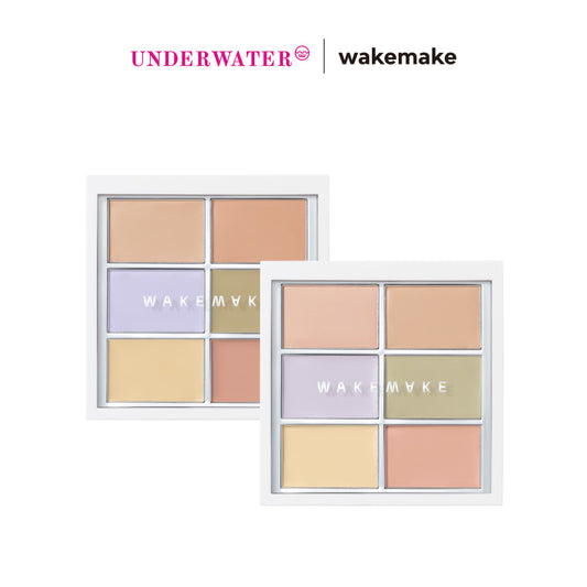 WAKEMAKE DEFINING COVER CONCEALFIT PALETTE - 2 colors to choose