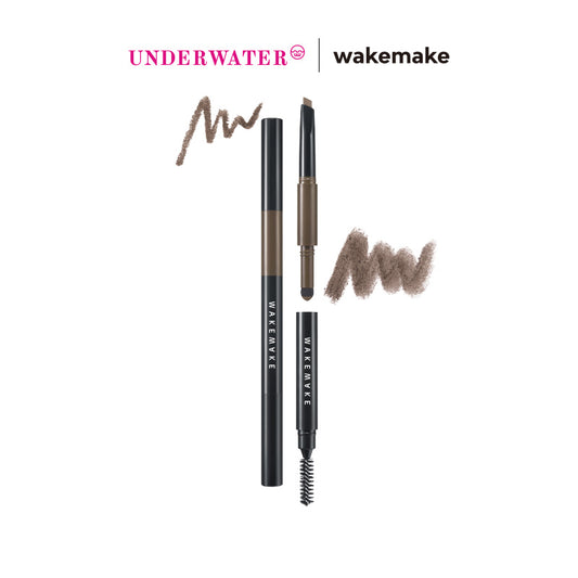 WAKEMAKE POWDER JET DUAL BROW - 5 colors to choose