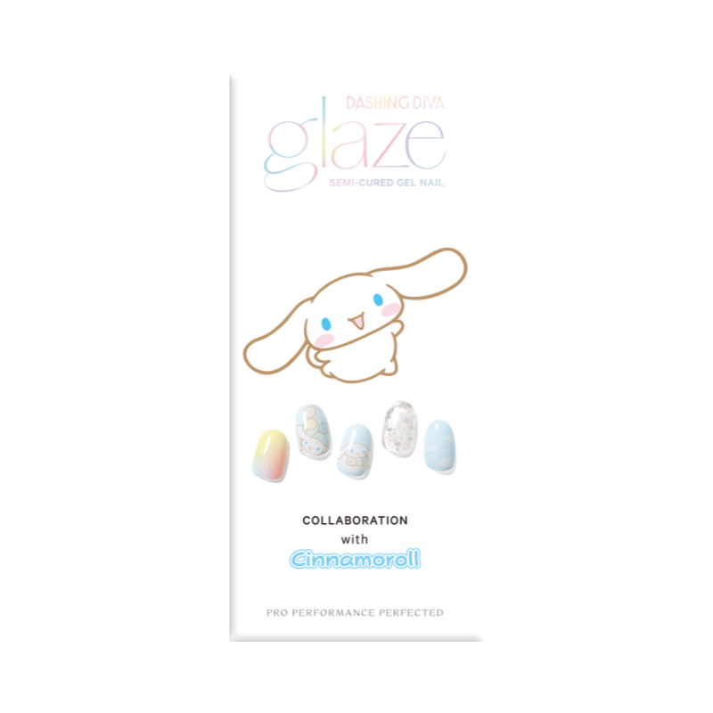 DASHING DIVA Glaze Mani Fluffy Sky ZMA395D (Sanrio Collection)