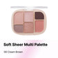 WAKEMAKE SOFT SHEER MULTI PALETTE - 8 colors to choose
