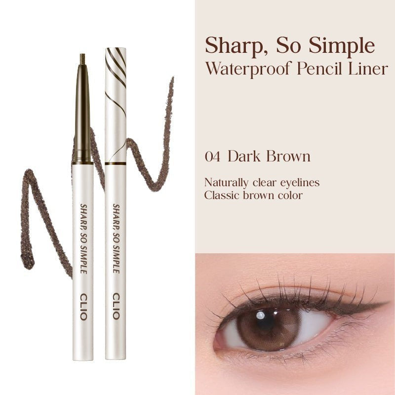 CLIO Sharp So Simple Waterproof Pencil Liner (24AD) - 11 Colors to Choose