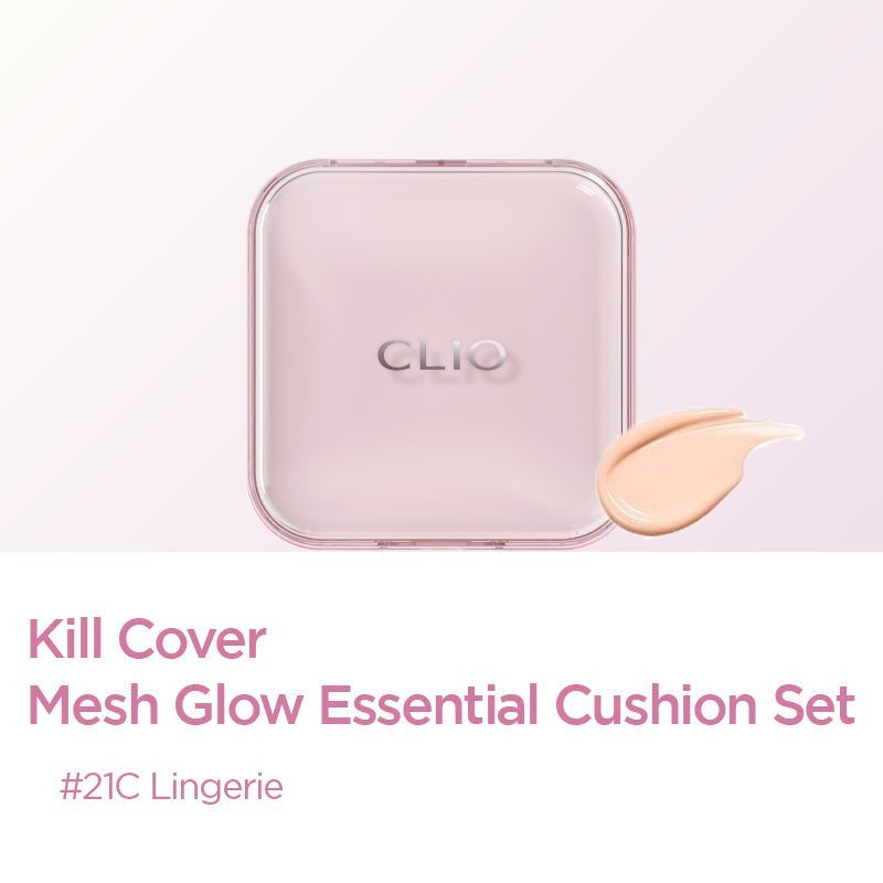 CLIO Kill Cover Mesh Glow Essential Cushion Set - 8 Color to Choose
