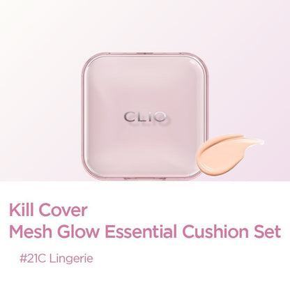 CLIO Kill Cover Mesh Glow Essential Cushion Set - 8 Color to Choose