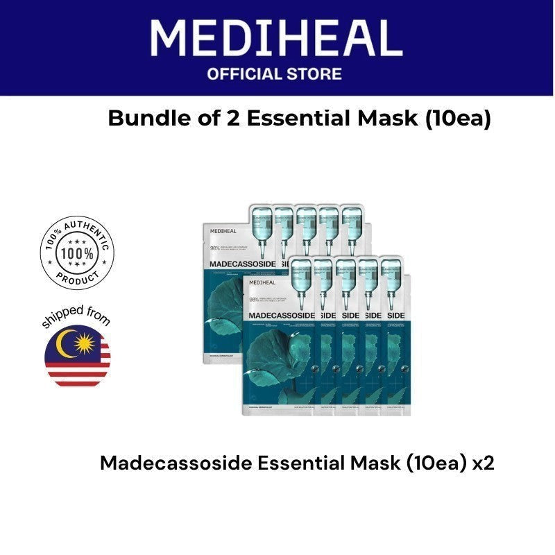 Bundle of 2 Mediheal Essential Mask (10ea x2)