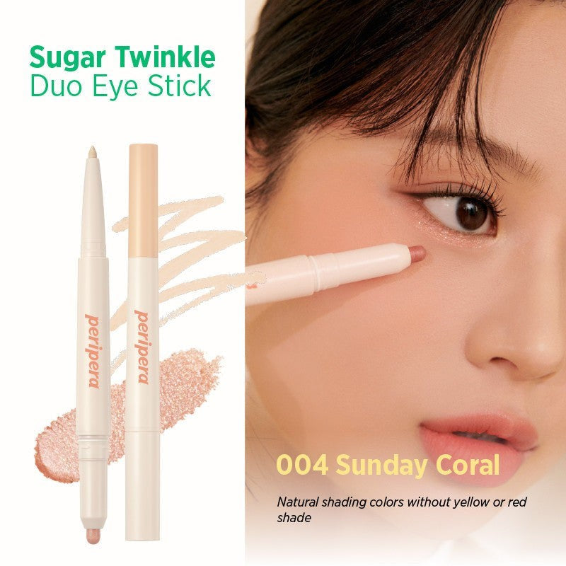 PERIPERA Sugar Twinkle Duo Eye Stick [5 Color To Choose]