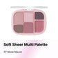 WAKEMAKE SOFT SHEER MULTI PALETTE - 8 colors to choose