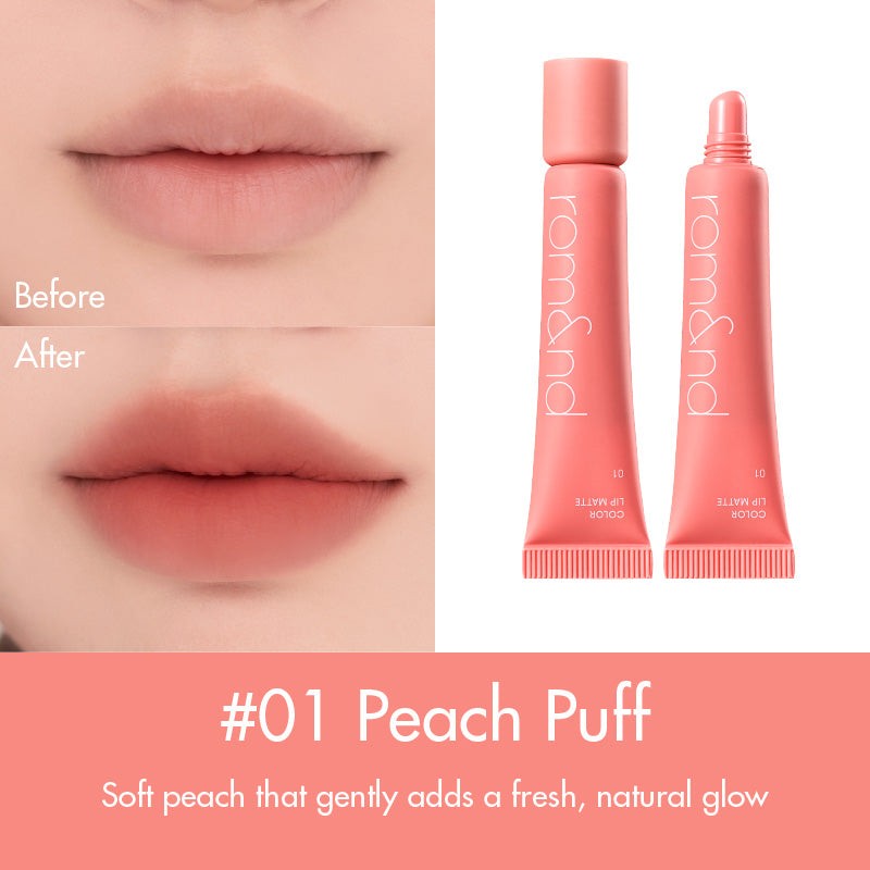 ROMAND Color Lip Matte - 9 Colors to Choose