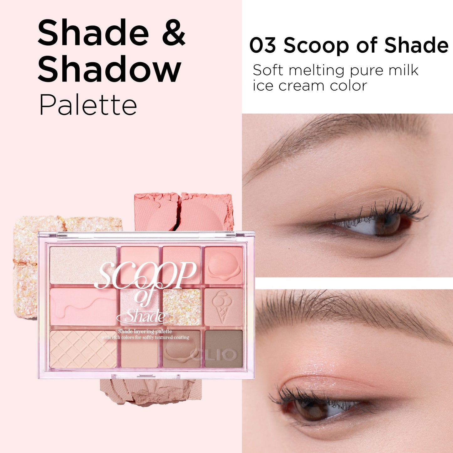 CLIO Shade & Shadow Palette [3 Colors to Choose]