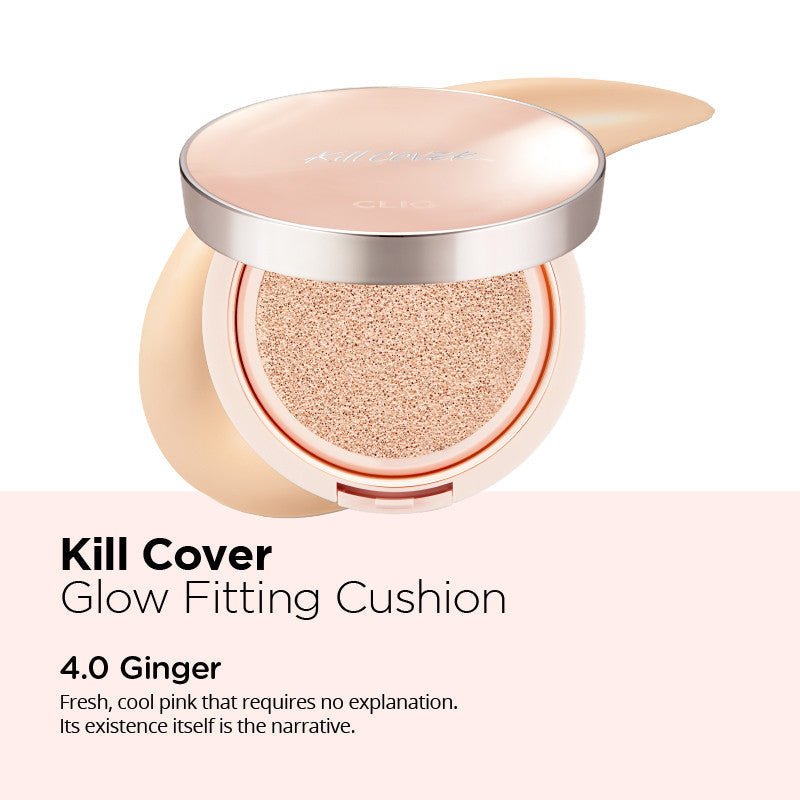 CLIO Kill Cover Glow Fitting Cushion SPF50+ PA+++ [6 Shades to Choose] [CLEARANCE]