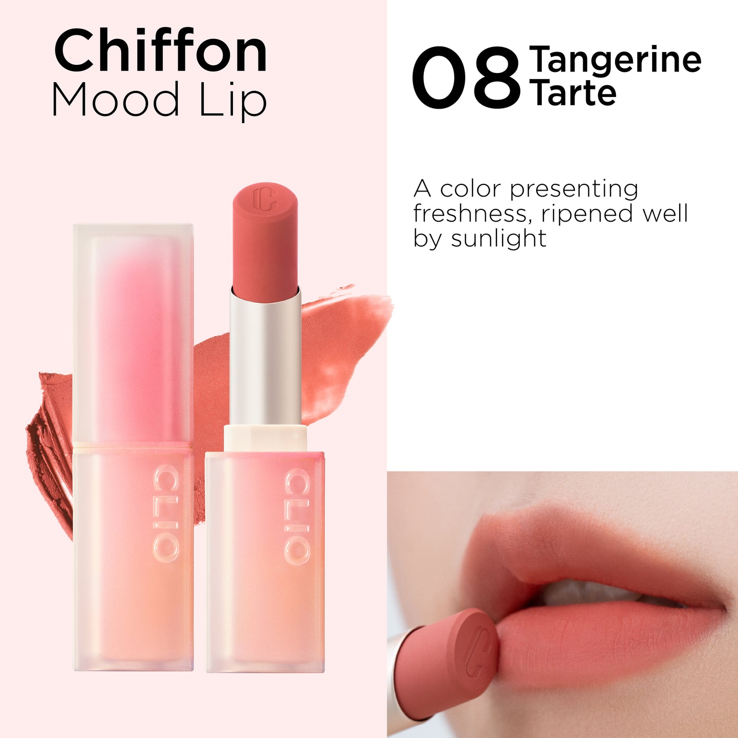 CLIO Chiffon Mood Lip [11 Colors to Choose]