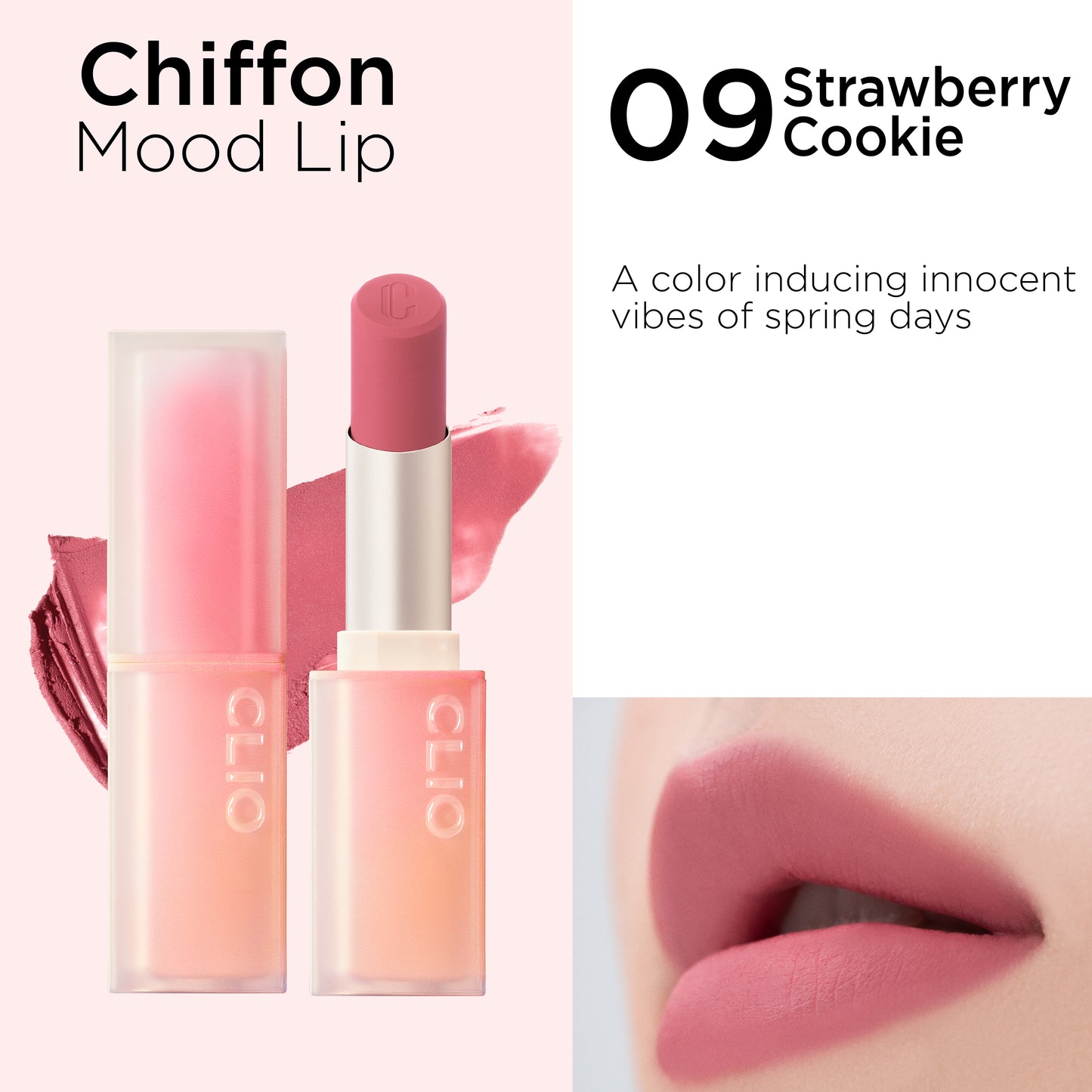 CLIO Chiffon Mood Lip [11 Colors to Choose]