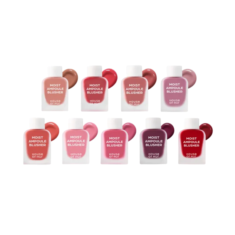 House of Hur Moist Ampoule Blusher [MINI] - 9 Colors to Choose