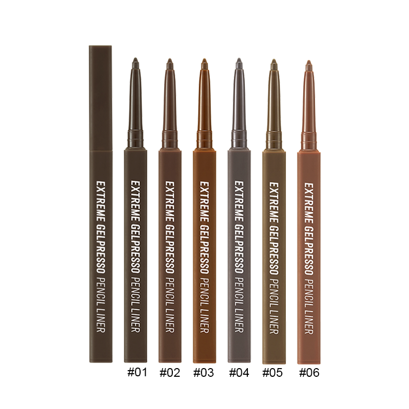 [CLEARANCE] [SHORT EXPIRY JANUARY 2026] CLIO Extreme Gelpresso Pencil Liner #05 Mute Brown