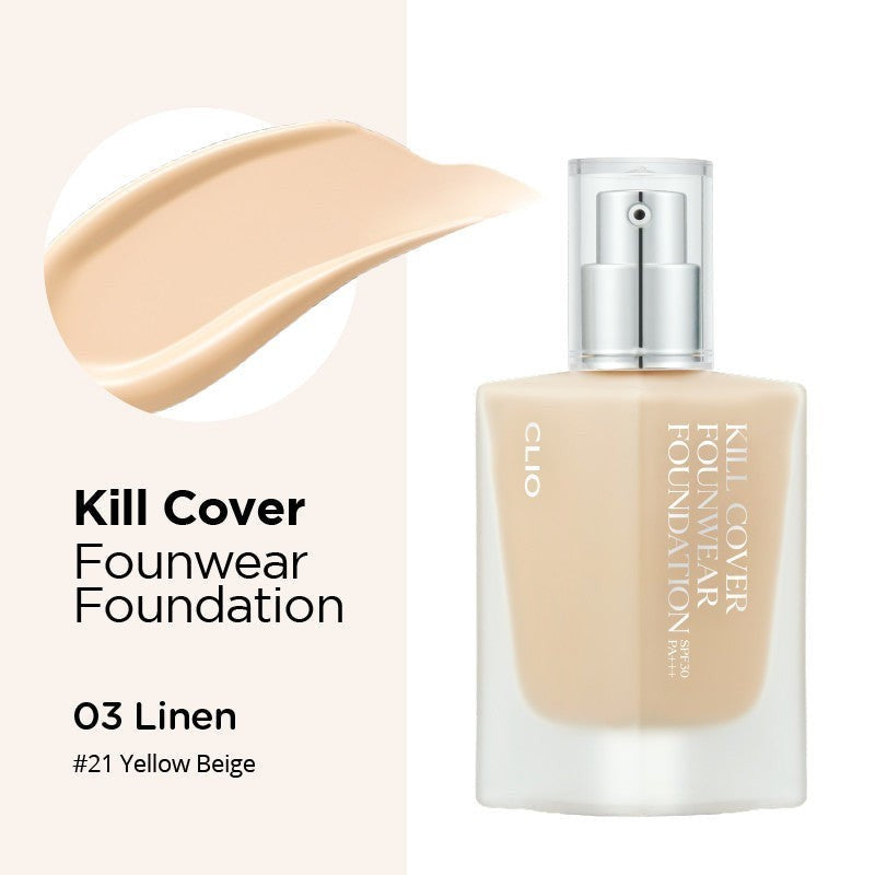 CLIO Kill Cover Founwear Foundation SPF30 PA+++ [3 Colors to Choose]