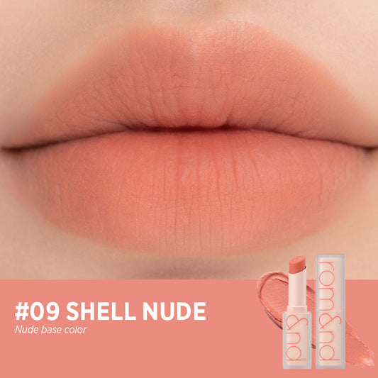 [CLEARANCE] [SHORT EXPIRY January 2026] ROMAND Zero Matte Lipstick #09 Shell Nude