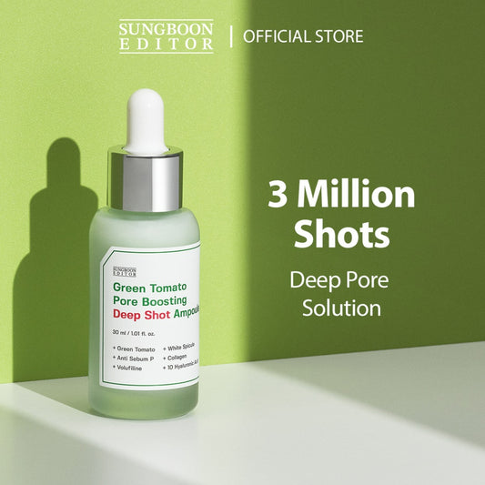 SUNGBOON EDITIOR Green Tomato Pore Boosting Deep Shot Ampoule (30ml)