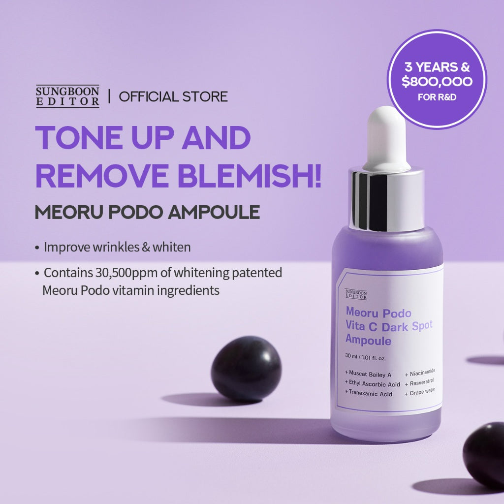 SUNGBOON EDITOR Meoru Podo VitaC Dark Spot Ampoule 30ml
