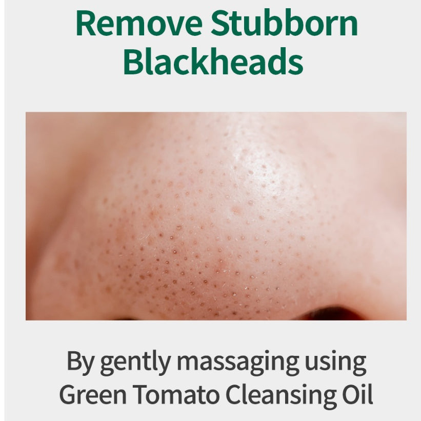 SUNGBOON EDITOR Green Tomato Deep Pore Double Cleansing Ampoule Oil 200ml
