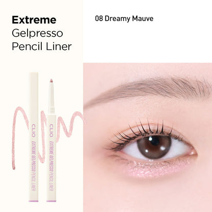 CLIO Extreme Gelpresso Pencil Liner [12 Color To Choose]
