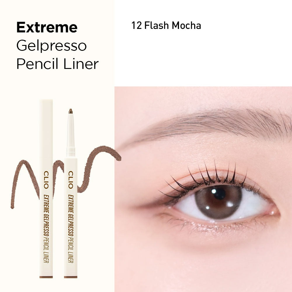 CLIO Extreme Gelpresso Pencil Liner [12 Color To Choose]