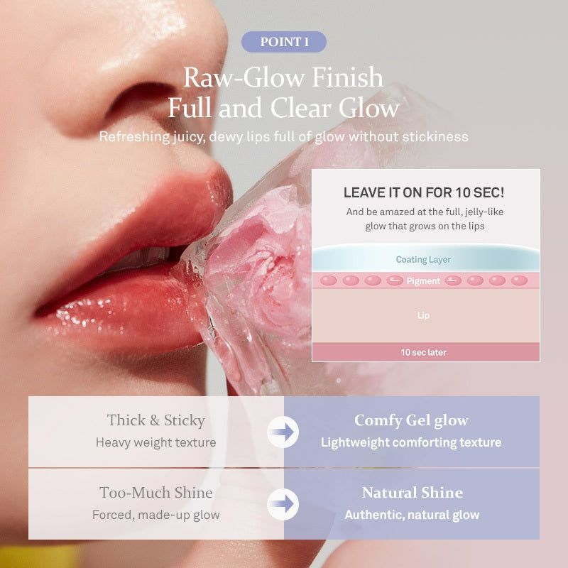 hince Raw Glow Gel Tint - 10 Colors to Choose