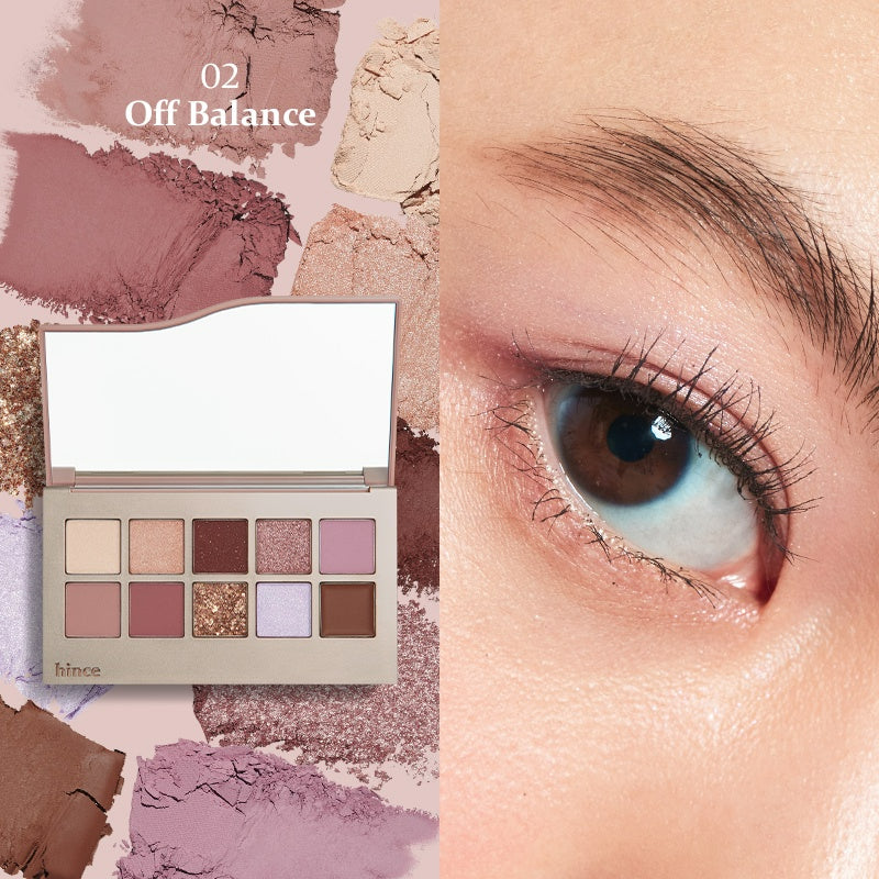 hince New Depth Eyeshadow Palette - 6 Colours to Choose