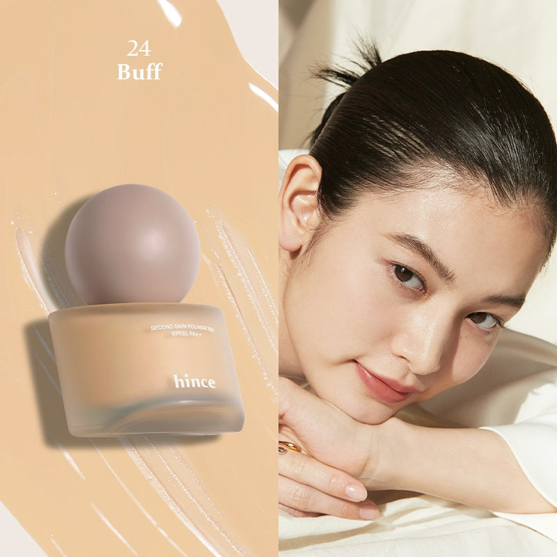 hince Second Skin Foundation - 4 Colours to Choose