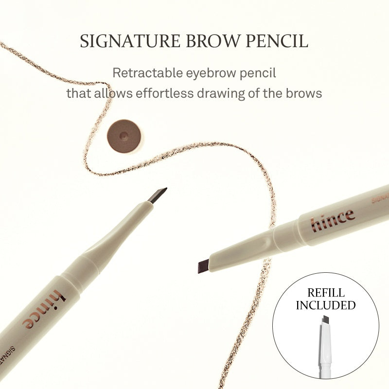 hince Signature Brow Pencil - 6 Colours to Choose