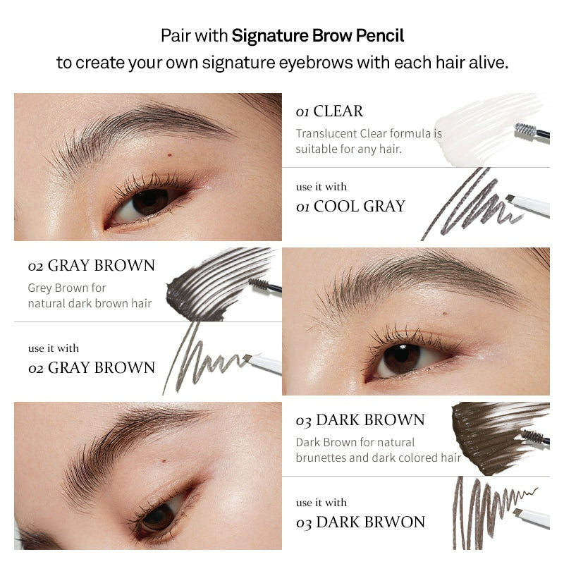 hince Signature Brow Shaper - 6 Colours to Choose