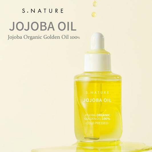 S.NATURE Jojoba Organic Golden Oil 100% 30ml