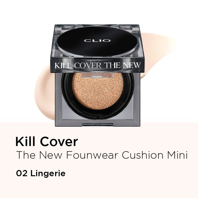 CLIO KILL Cover The New Founwear Cushion SPF50+ PA+++ [7 Colors to Choose]