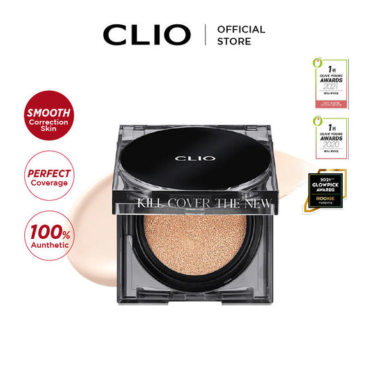 CLIO KILL Cover The New Founwear Cushion SPF50+ PA+++ [7 Colors to Choose]