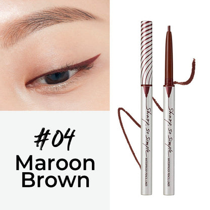 CLIO Sharp, So Simple Waterproof Pencil Liner (19AD) [4 Colors to Choose]