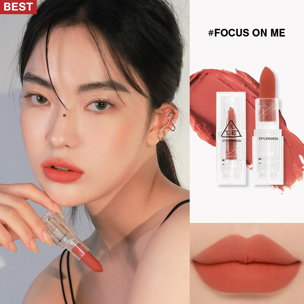 [CLEARANCE] 3CE Soft Matte Lipstick - 9 Colors to Choose